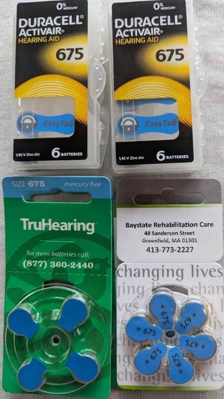 Photo of free Hearing aid batteries (Amherst) #1