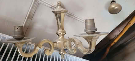 Photo of free Brass light fitting (Weston SY7) #2