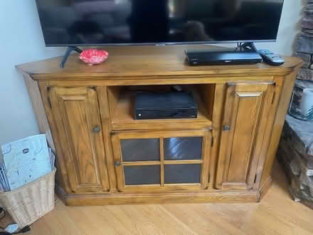 Photo of free Wood TV cabinet (Melody Ranch) #1