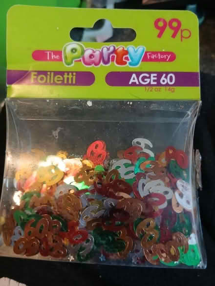 Photo of free 60 party confetti (Weeke SO22) #1