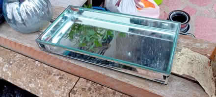 Photo of free Mirror glass tray approx (Baldock, SG7) #1