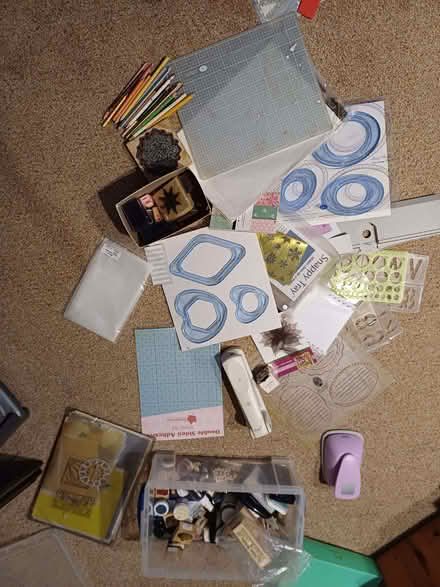 Photo of free Card-making paraphernalia (Steyning BN44) #1