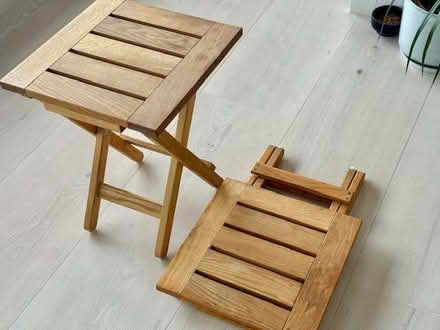 Photo of free Wooden side tables (Muswell Hill N10) #1