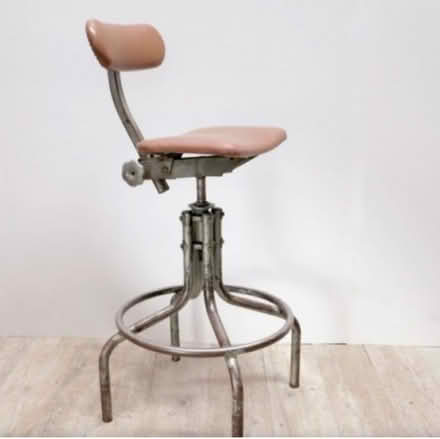 Photo of old architect's draughting chair / draughtsman chair (Stainton CA11) #3