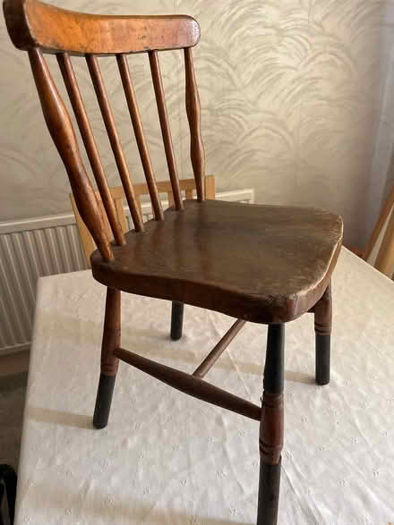 Photo of free Children’s wooden chair (Shirley, Croydon) #2