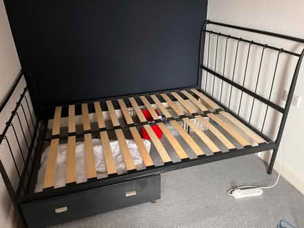 Photo of free Double bed frame and slats (Harwich, CO12) #2