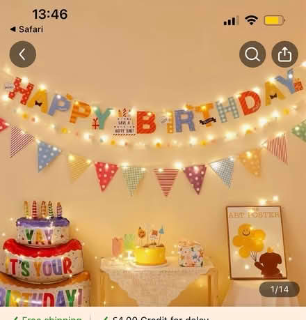 Photo of Birthday decorations (IG10) #1