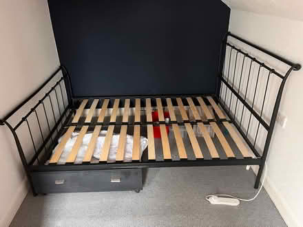 Photo of free Double bed frame and slats (Harwich, CO12) #1