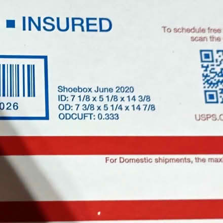 Photo of free Priority Shipping Shoe boxes (Darien) #2