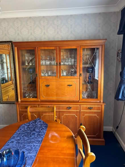 Photo of free Teak wall unit (Talbot Woods BH4) #2
