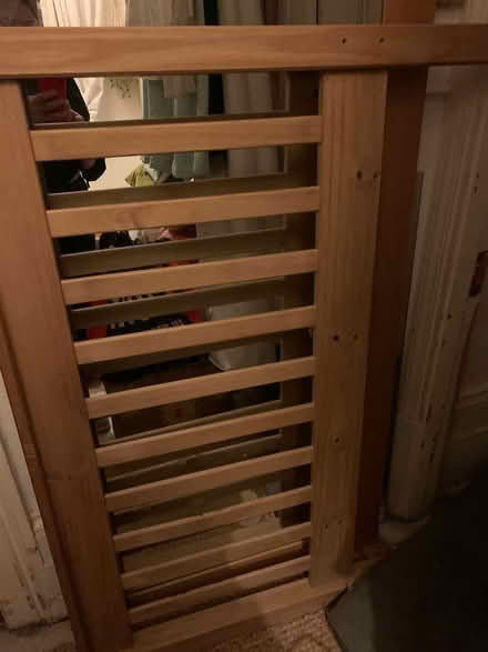 Photo of free Wooden double bed Emma mattress (Brockley SE4) #2