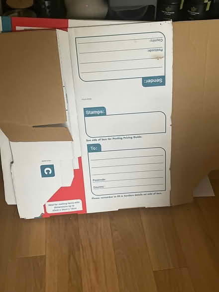 Photo of free 3 unused Flat Pack Boxes (E5 Harry Zeital Way) #1
