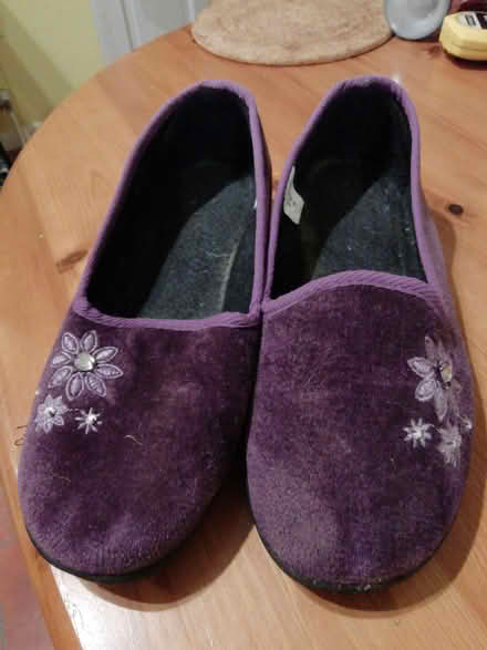 Photo of free Slippers, size 5 (Prickwillow CB7) #1