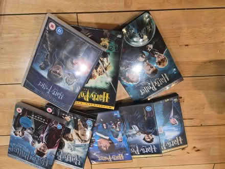 Photo of free christmas pressie lot 10 -complete set of harry potter dvds (Rochester ME1) #1