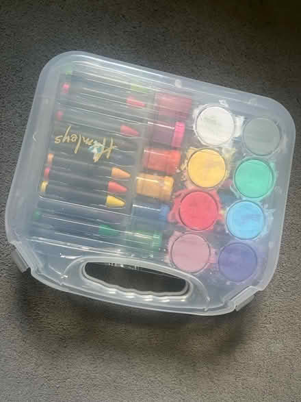 Photo of free Crayon, Paint & Pen Set (Kingsknowe EH14) #1