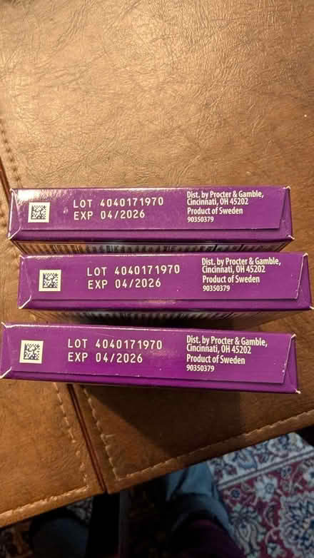 Photo of free 3 Unopened boxes of Prilosec (Bellevue Bridle Trails area) #2