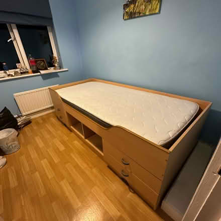 Photo of free Bed with drawers and cubbies under (Shankill) #1