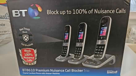 Photo of free 3 BT8610 digital cordless phones with answering m/c (Townsend AL3) #1
