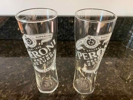 Photo of free Peroni beer glasses (Cople) #1