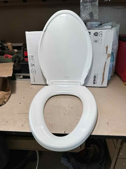 Photo of free Kohler White Toilet Seat (Nashua off 7E behind the "99") #1