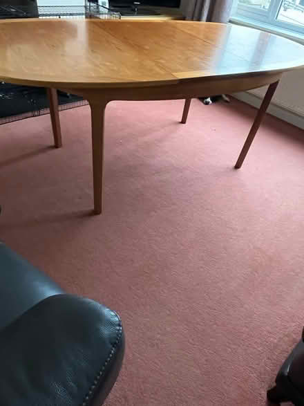 Photo of free Teak oval dining table (Kingsway) #1