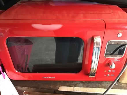 Photo of free Red retro microwave (Clunton SY7) #1