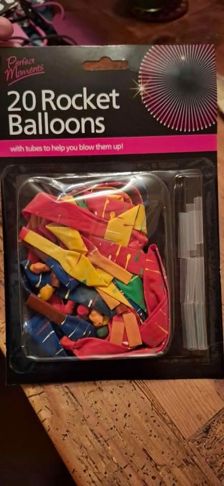 Photo of free Pack of rocket balloons (Malvern WR14) #1