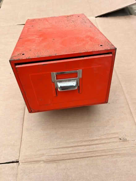 Photo of free Metal filing cabinet (St Nicholas SG1) #1