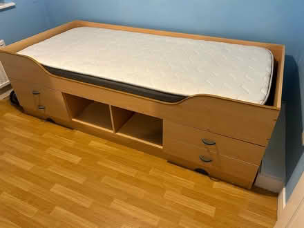 Photo of free Bed with drawers and cubbies under (Shankill) #2