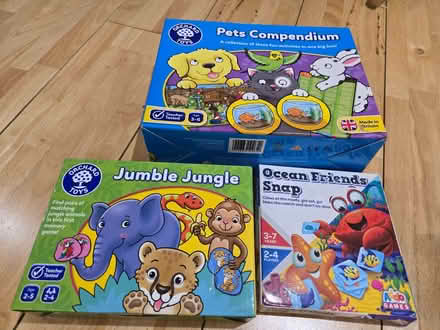 Photo of free christmas pressie lot 20 slightly older kids' orchard games (Rochester ME1) #1