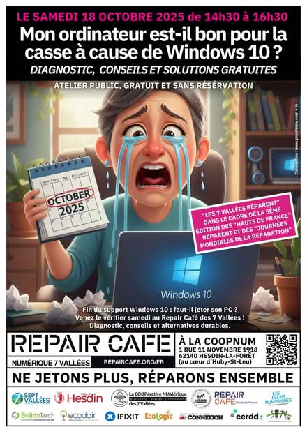 Repair Café Numérique des 7 Vallées - Hesdin profile image