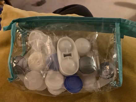 Photo of free Bag unused contact lens cases (Morningside/Comiston EH10) #1
