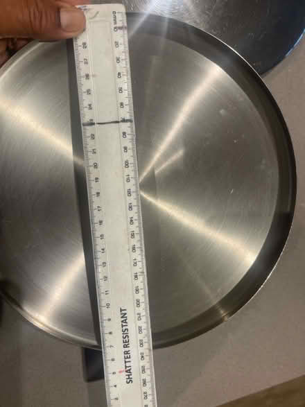 Photo of free 2 steel pot lids (Woking GU22) #2