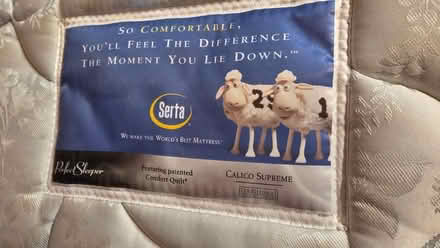 Photo of free Serta twin mattress -- soft (south sunnyvale) #2