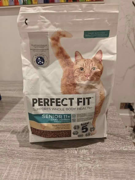 Photo of free Perfect Fit cat food for old cats (aged 11+) (Oaklands nr Welwyn AL6) #1