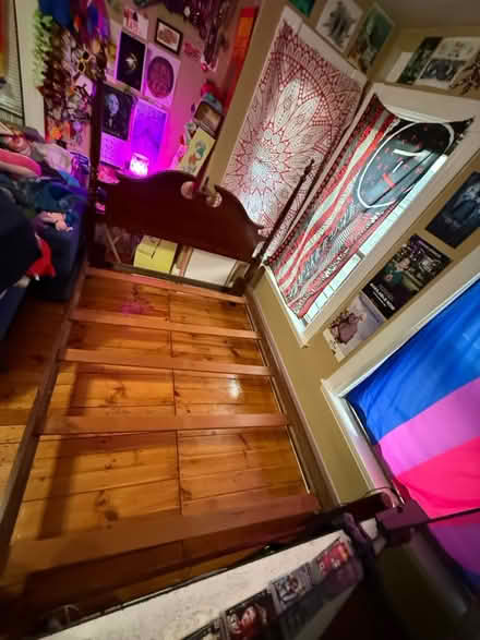 Photo of free Wooden Queen Size Bed Frame (North Salem) #2