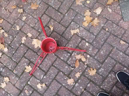 Photo of free Christmas tree base stand (Canons Corner HA7) #1