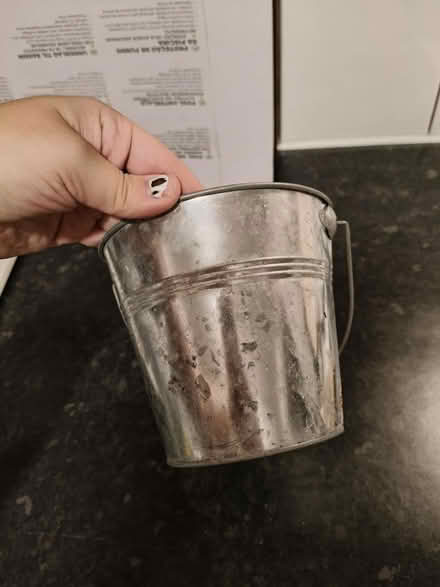 Photo of free Metal backet - plant pot (SW15) #1