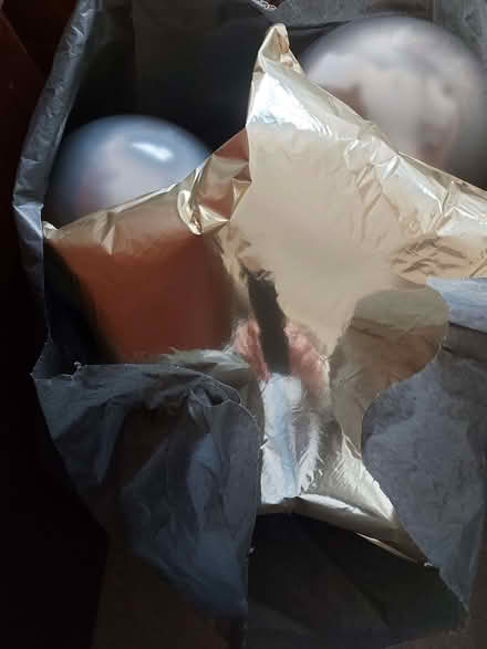 Photo of free Silver and gold balloons, blown up (Wildridings RG12) #1