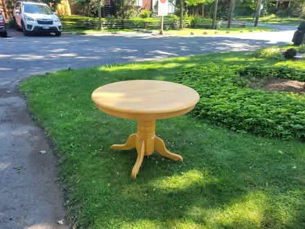 Photo of free Table - 42" diameter, 30" high (Westboro) #1