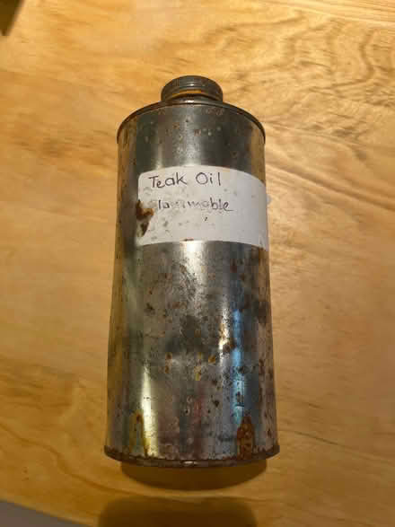 Photo of free Teak oil (Barnsbury N1) #1