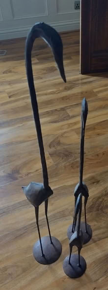 Photo of free 3 metal birds (Old Town TN40) #1