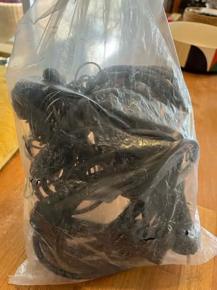 Photo of free Various old cables (Woodley RG6) #1