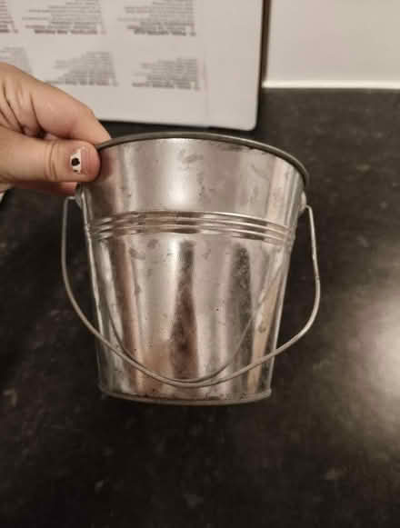 Photo of free Metal backet - plant pot (SW15) #2