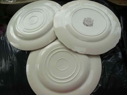 Photo of free 3 x vintage assorted dinner plates (Kempsey WR5) #2