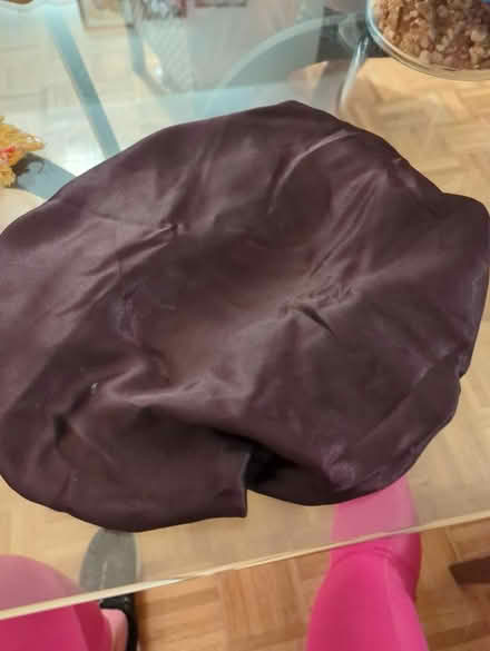 Photo of free Dark purple elasticized bonnet (Richmond Highway corridor) #2