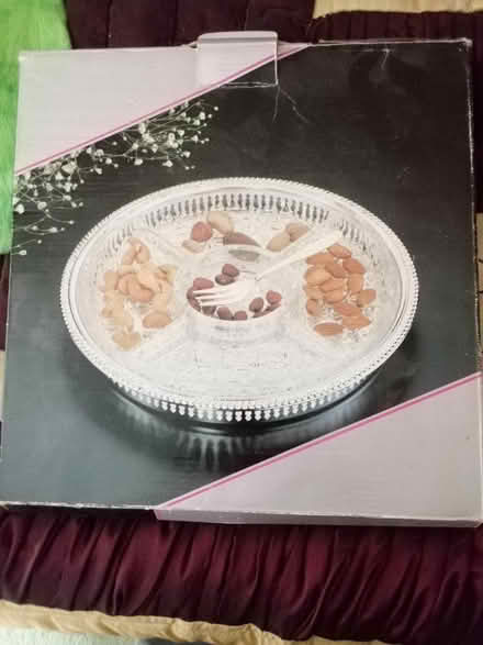 Photo of free Silver plated relish nibbles tray (Tonbridge) #1