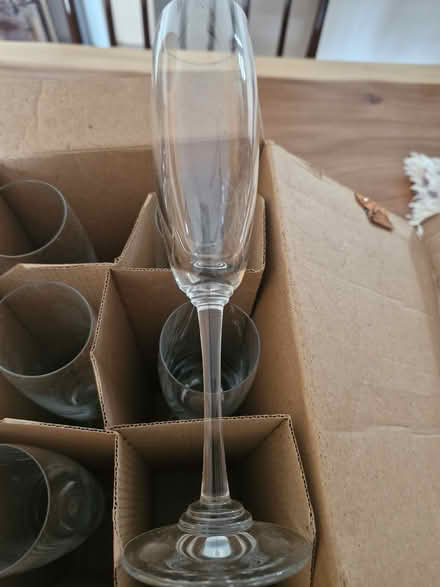 Photo of free Champagne Flutes (Sturdee Road) #1