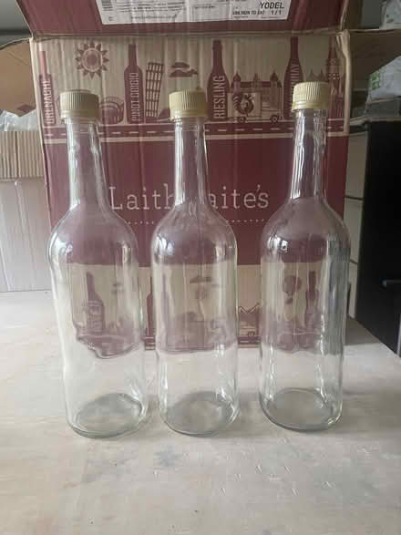 Photo of free Clear glass bottles (Presteigne LD8) #1