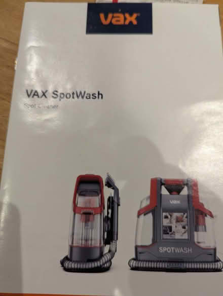 Photo of free VAX spot wash for spares (Leominster HR6) #1